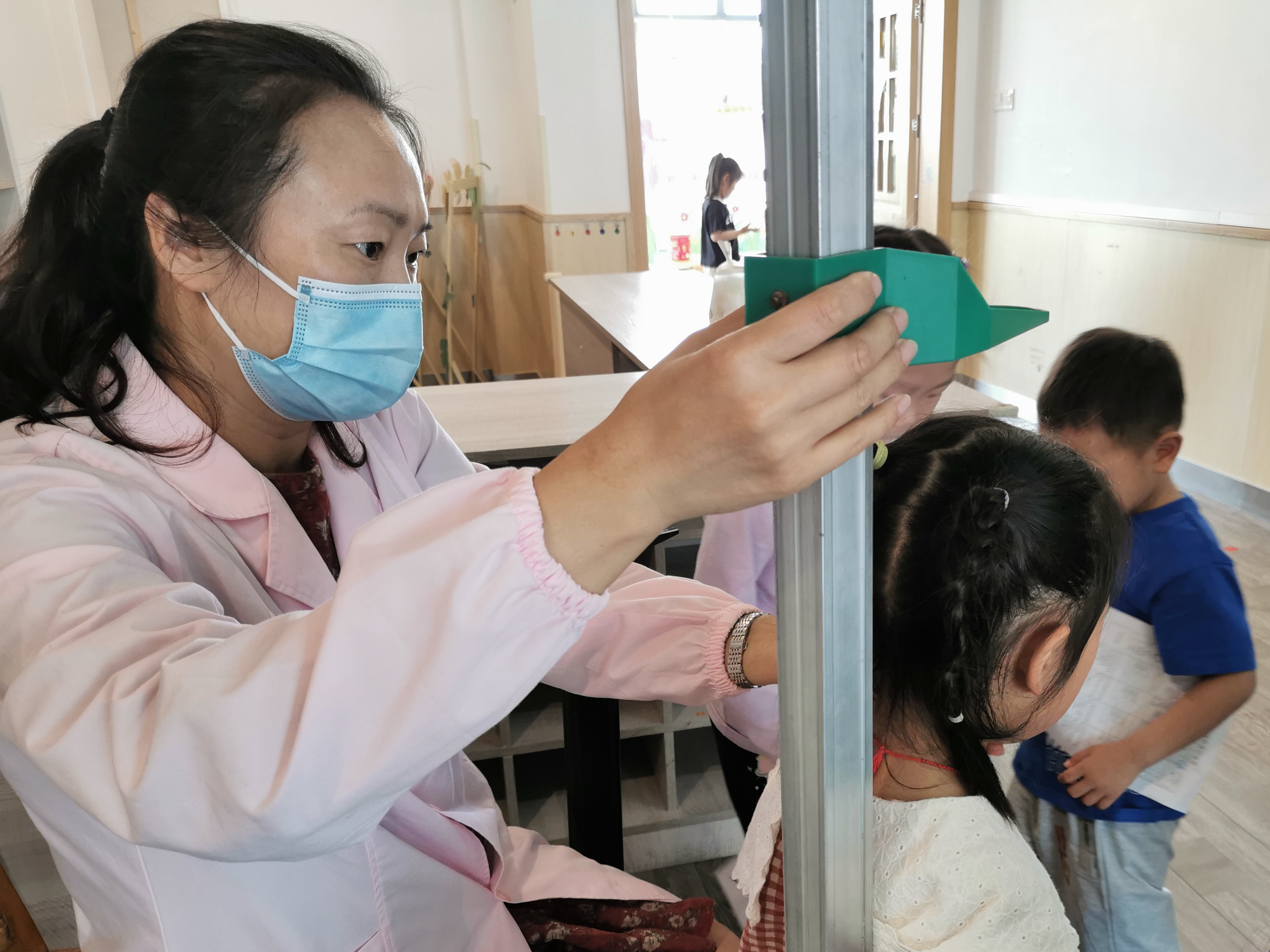 二幼：体检护航，健康成长