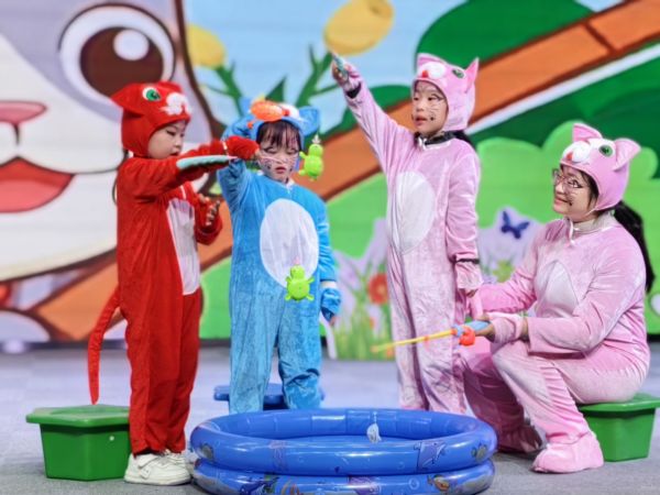 二幼：童心演绎“剧”精彩    乐享“双减”促成长