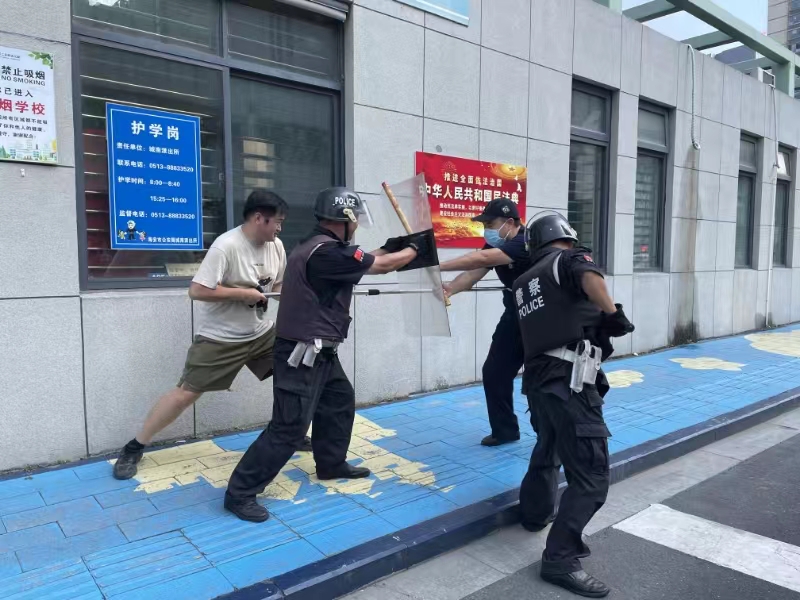 二幼：“最小”单元演练    守护“最大”平安