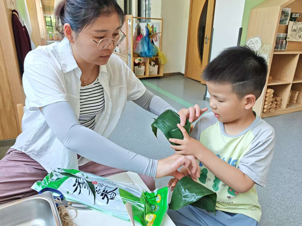 二幼：粽叶飘香 文化润童