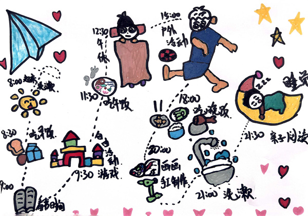 二幼：居家小能手   暑期大成长