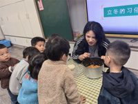 冬来了   二幼娃解锁立冬的N种方式